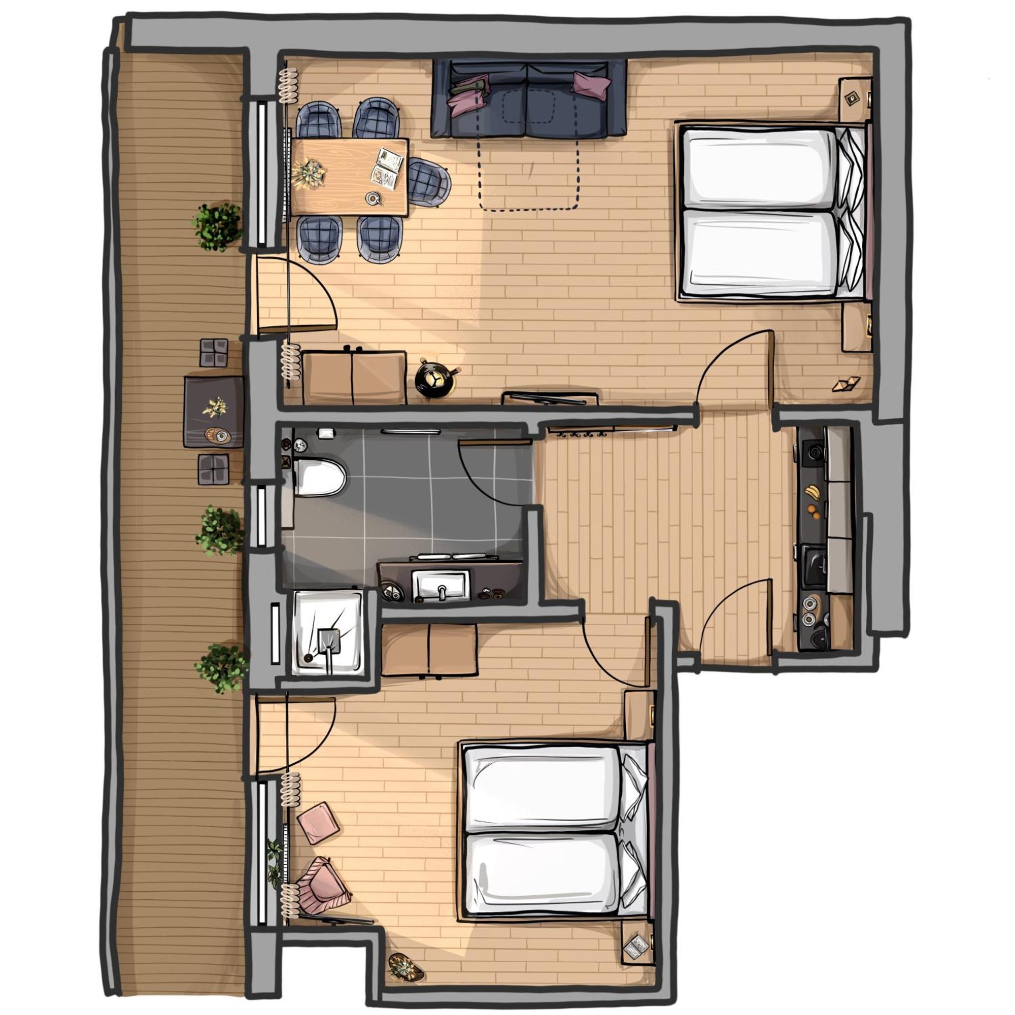 Appartementhaus Sonnalm Appartement *